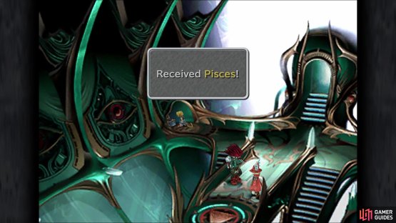 Pisces can be found on the Invincible airship
