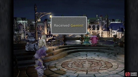 Throwing in coins in the fountain at the entrance will eventually net you the Gemini coin
