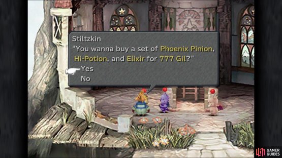 Don&rsquo;t forget to buy the item set from Stiltzkin while in Alexandria