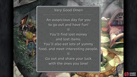 You need a Very Good Omen for the trophy/achievement
