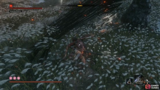 Run behind him to avoid his Mortal Draw