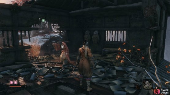 Speak with the old woman to obtain her bell