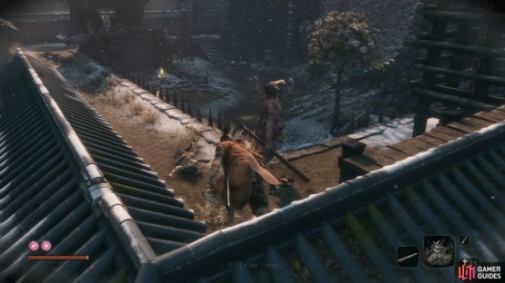 Strike from behind once the Giant Man walks your way