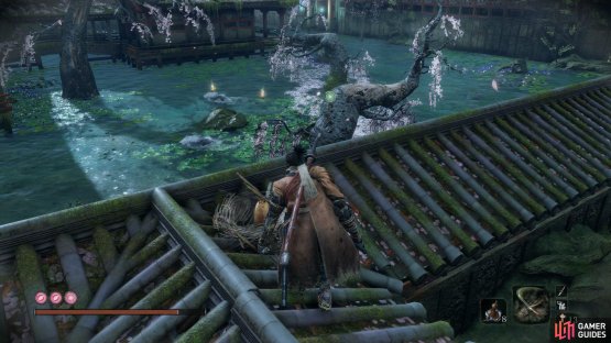 take out Okami Wolves from afar with Shurikens.