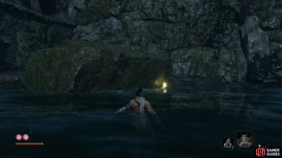 You&rsquo;ll find a Treasure Carp Scale along the rocky path