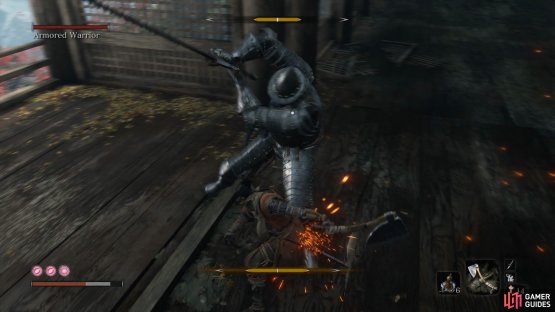Use the Loaded Axe to great effect in this battle