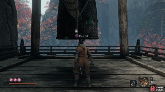 Ringing this bell will increase the difficulty of the enemies
