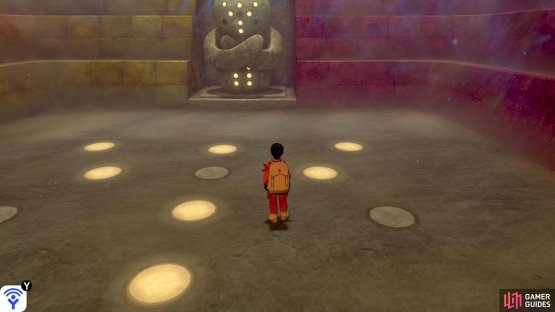 Pattern to summon Regidrago.