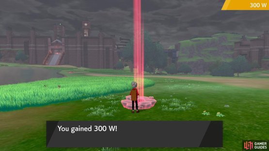 A Pok&eacute;mon Den with a Max Raid Battle available.