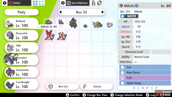 This Milotic has better Sp. Def.