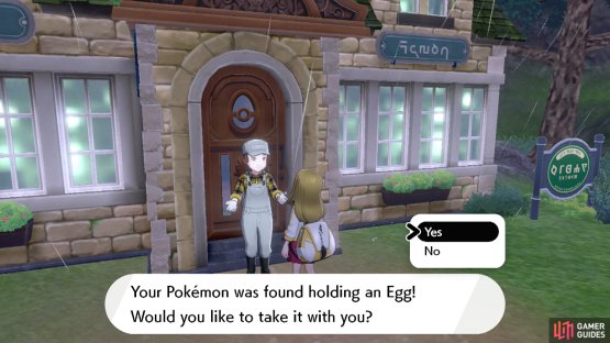 Make sure not to press the B Button or you&rsquo;ll lose your egg forever!