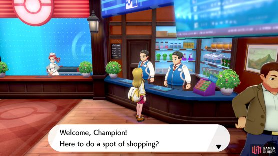 Here’s the shopkeeper with the “goods”.