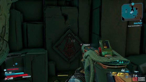 to find the Eridian Writing.
