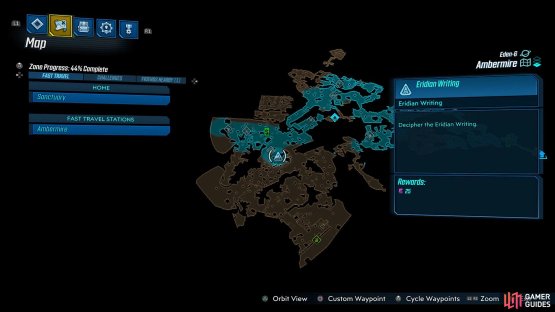Head to this location on the map, 