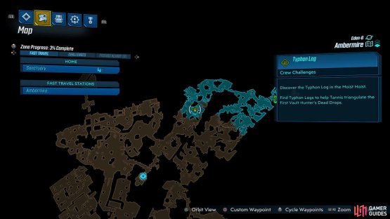 Head to this location on the map, 