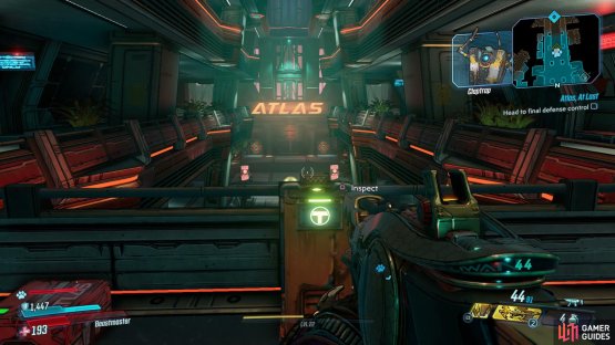 You&rsquo;ll be able to find the first of the Tyhon Logs in the center of the lobby on the second floor,