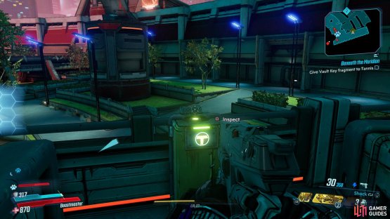 The second Typhon Log can be found looking at the Atlas Courtyard,