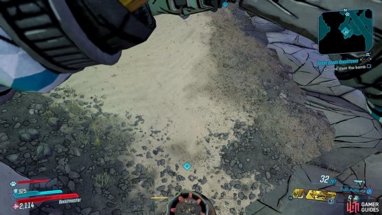 Do a ground ground pound into the bomb that&rsquo;s next to Tina,