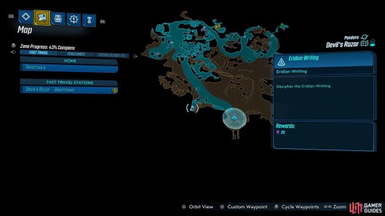 Head to this location on the map,
