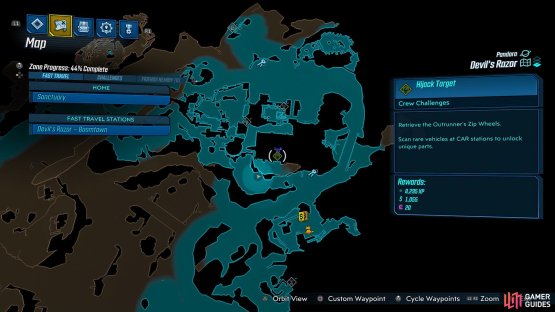 Head to this location on the map,