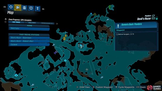 Head to this location on the map,