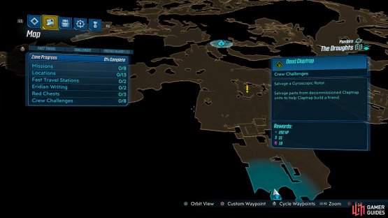 while Zone Completion is exactly as it says, all missions, red chests and more.