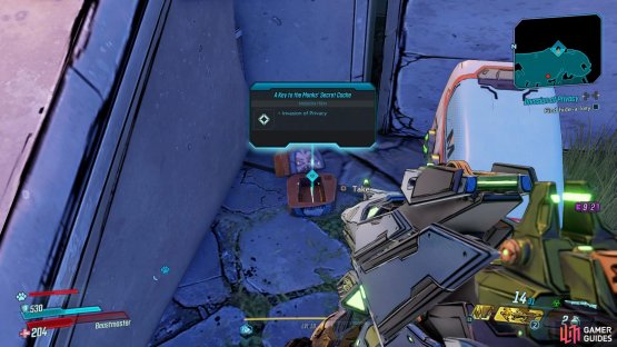 and collect a key from the back of the area after you&rsquo;ve killed him.