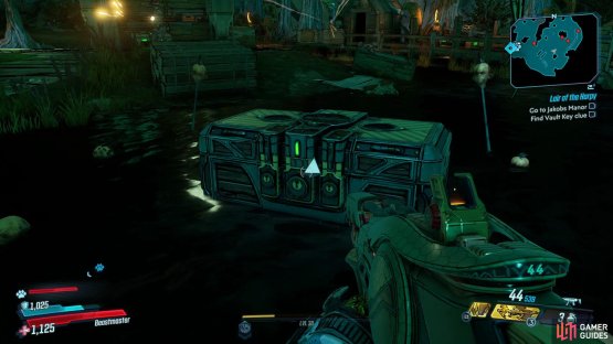 You&rsquo;ll be able to find this Red Chest at the back of The Unhallowed Bog,