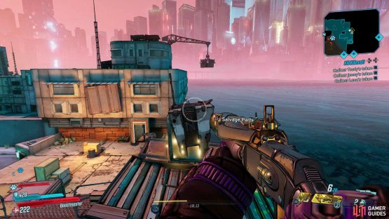 You&rsquo;ll be able to find the first Dead Claptrap abandoned on a rooftop near the Market Quarter,