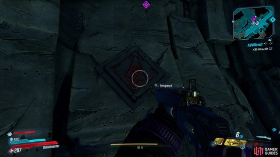 You&rsquo;ll be able to find the Eridian Writing hidden underground, 