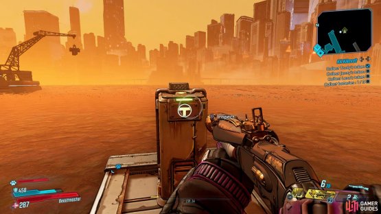 You&rsquo;ll be able to find the second Typhon log waiting for you at the back of Big Dock Energy Port on a broken crane,