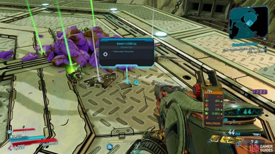 to retrieve Beckett&rsquo;s ECHO Log.