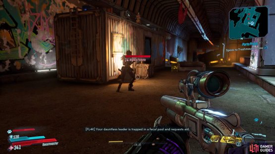 Head underground where you&rsquo;ll find a few traitors walking around kill them, 