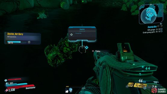 Collect the Grog&rsquo;s Guts from the ground after you&rsquo;ve killed them,
