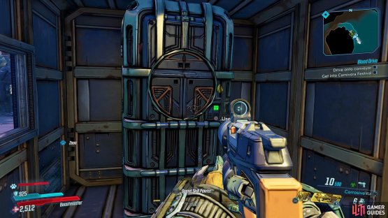 to find the Typhon Dead Drop in a trailer.