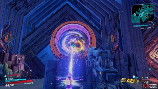 and then destroy the fourth portal.