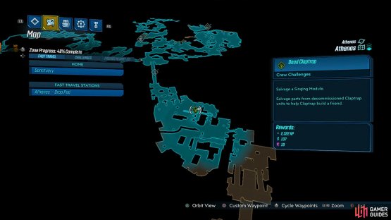 Make your way to The Anchorhold