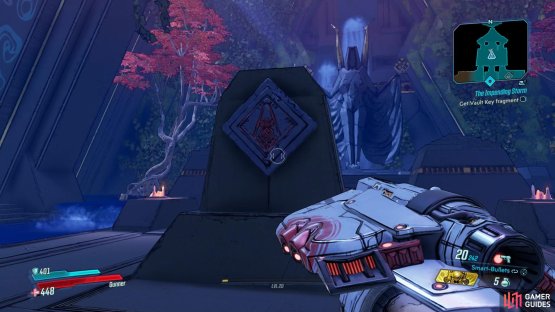 you&rsquo;ll pass this on the way to the Vault Key Fragment.