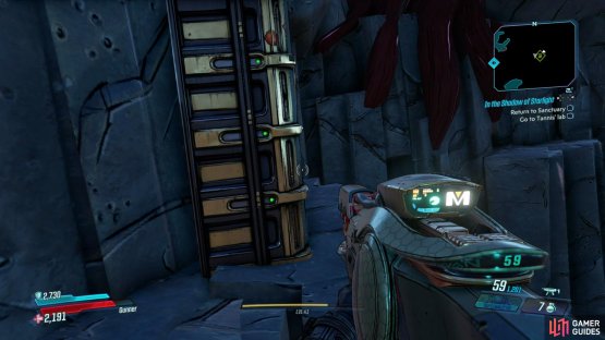 drop off the cliff at the edge to find the final Dead Drop in the game.