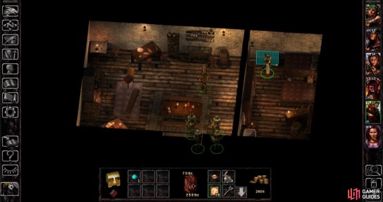 then loot said cabin for some treasure.