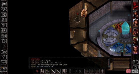 &hellip;and he&rsquo;s not lying - venturing around Thalantyr&rsquo;s mansion will end up with an unwanted confrontation with Flesh Golems.