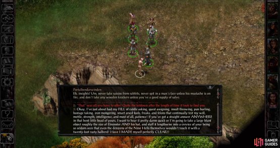 and Portalbendarwinden along the road to Nashkel, for what these encounters are worth.