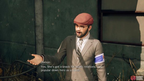 You&rsquo;ll find Damon south of the Communtiy Center