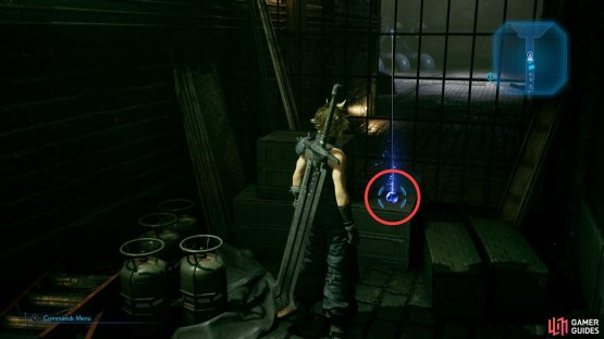 Take another detour to obtain an even more useful bit of materia - some Warding Materia.