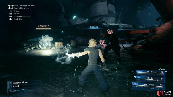 Many enemies on the Collapsed Expressway are weak to Blizzard.