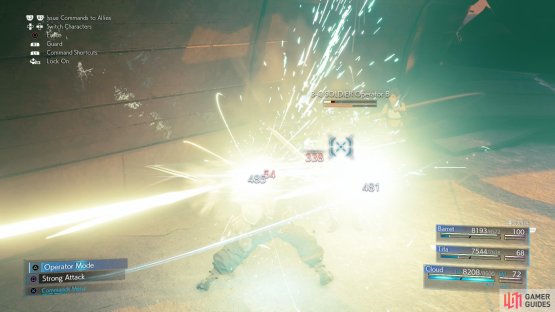 and susceptible to Staggering via Cloud&rsquo;s Punisher mode Counterattacks.