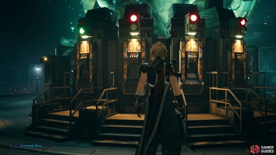 on the central platform you&rsquo;ll find a series of switches, which open up the doors to various wards.