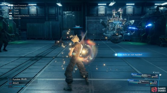 You can steal Iron Maiden armor from M.O.T.H. Unit enemies.