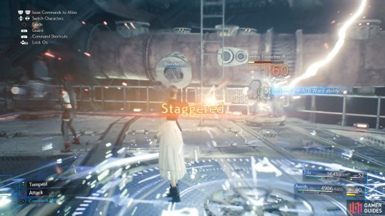 Arcane Ward and lightning magic will dispatch a trio of Sentry Launchers quickly and easily.