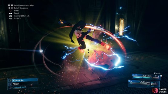 On its own, a lone Zenene can be easily brought down by Tifa&rsquo;s ki abilities.
